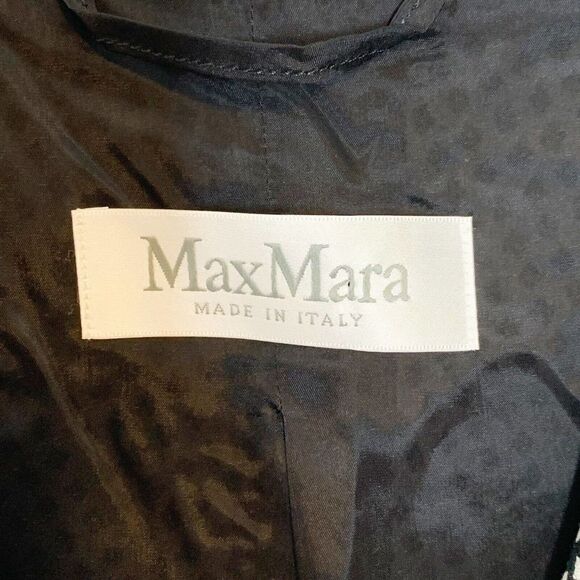 MAX MARA Black White Square Printed Evening Jacket Women’s Size: 8 (Fits 4/6) S) - Picture 7 of 12